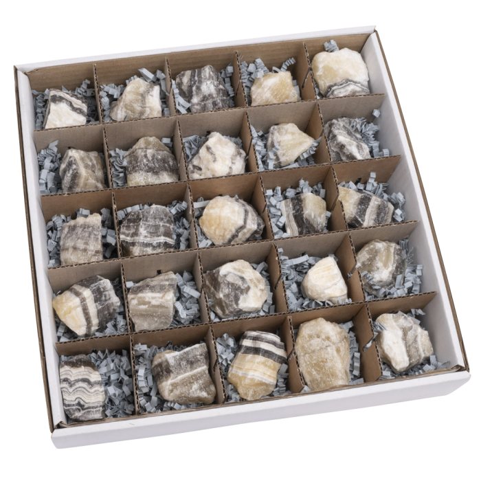 Zebra Calcite (25pcs) NETT