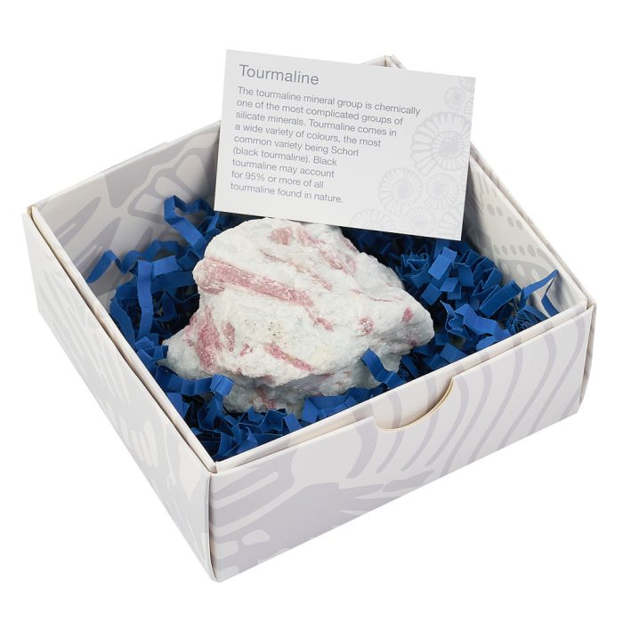 Pink Toumaline in Gift Box with ID Card (1pcs)