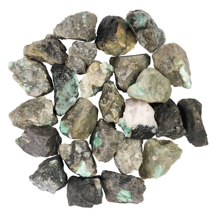 Rough Emerald (25pcs)