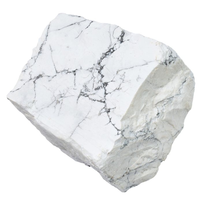 Rough Howlite, approx 400g-600g, South Africa (1pc)