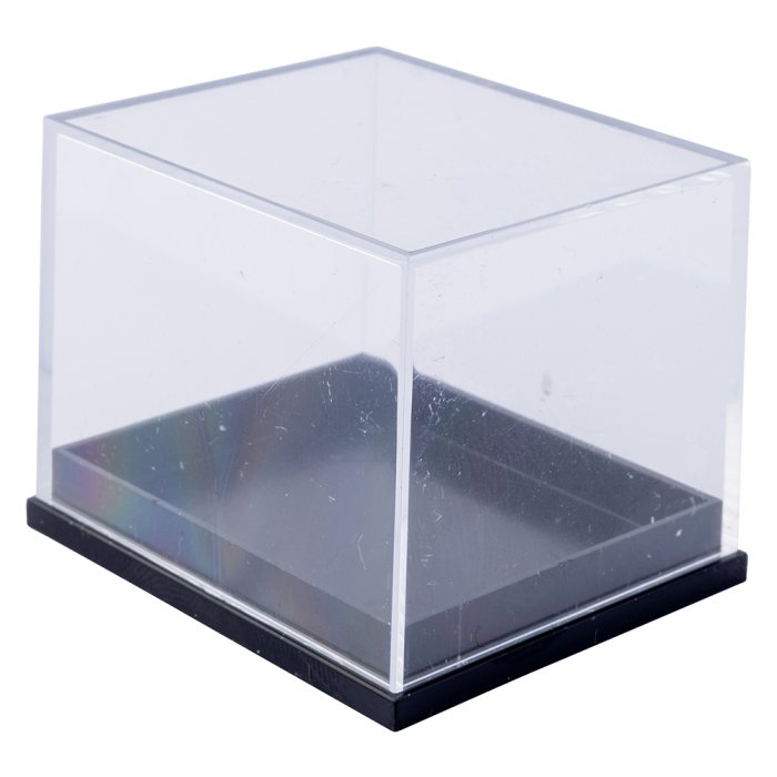 High Dome Display Box Black Base 30x40mm (10pcs) NETT