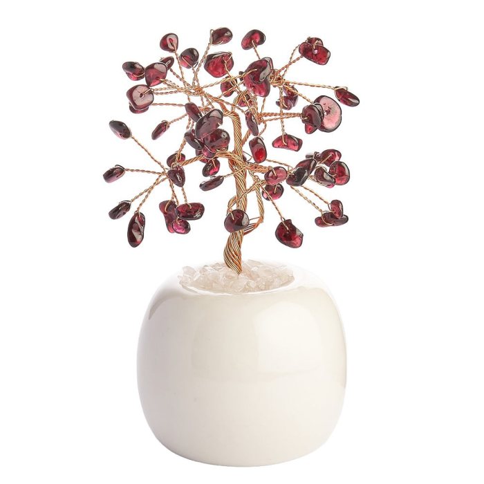 Garnet Gem Tree in Flowerpot (1pc) NFD