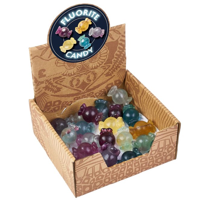 Assorted Fluorite Candy (10pc) NFD