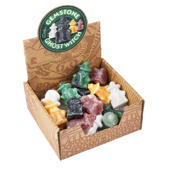 Assorted Gemstone Ghost Witch (15pcs) NFD