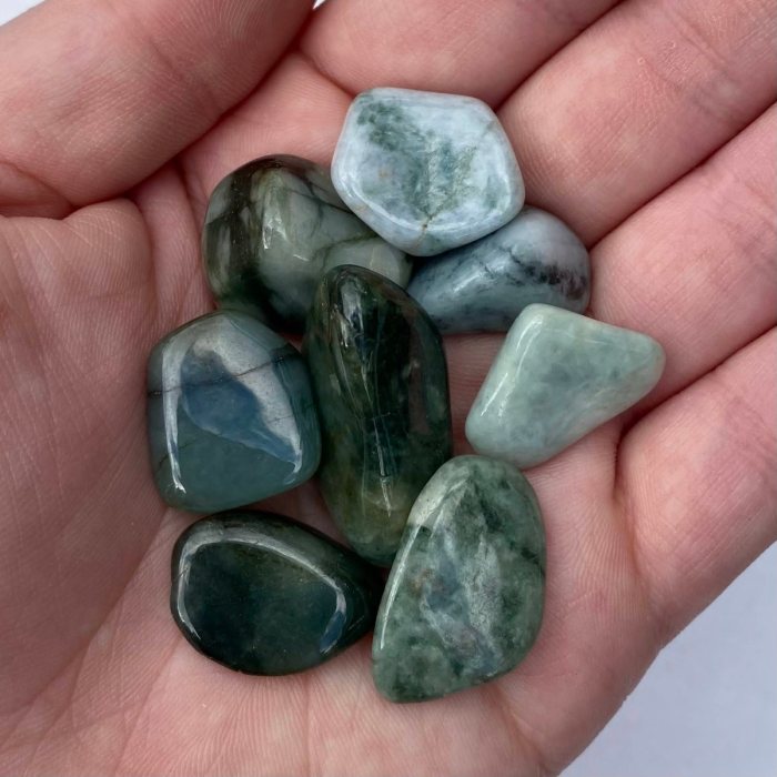 Burma Jade 20-40mm Tumblestone (50g) NETT