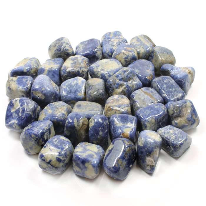 Sodalite 30-50mm Extra Large Tumblestone (500g) NETT