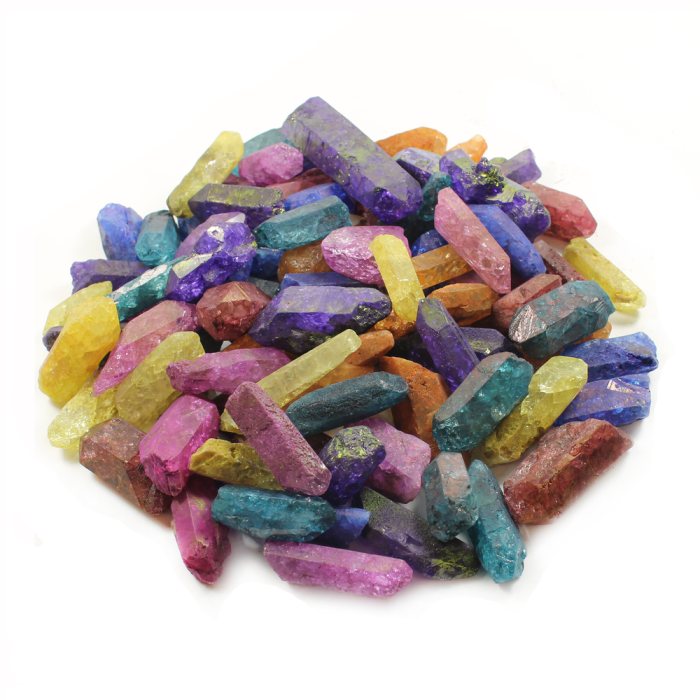 Crackle Quartz Points 1-3" (1kg) NETT