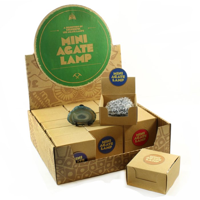 Agate Slice USB Lamp Retail Box (15pcs) NETT