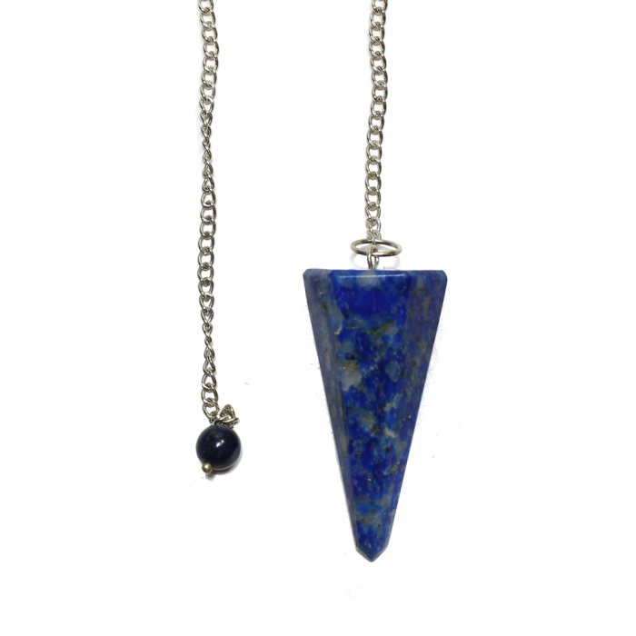 Lapis Pendulum with 6&quot; Chain (1 Piece) NETT