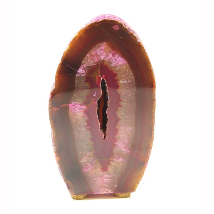 Agate Lamp Pink (Including Electrics) (1 Piece) NETT