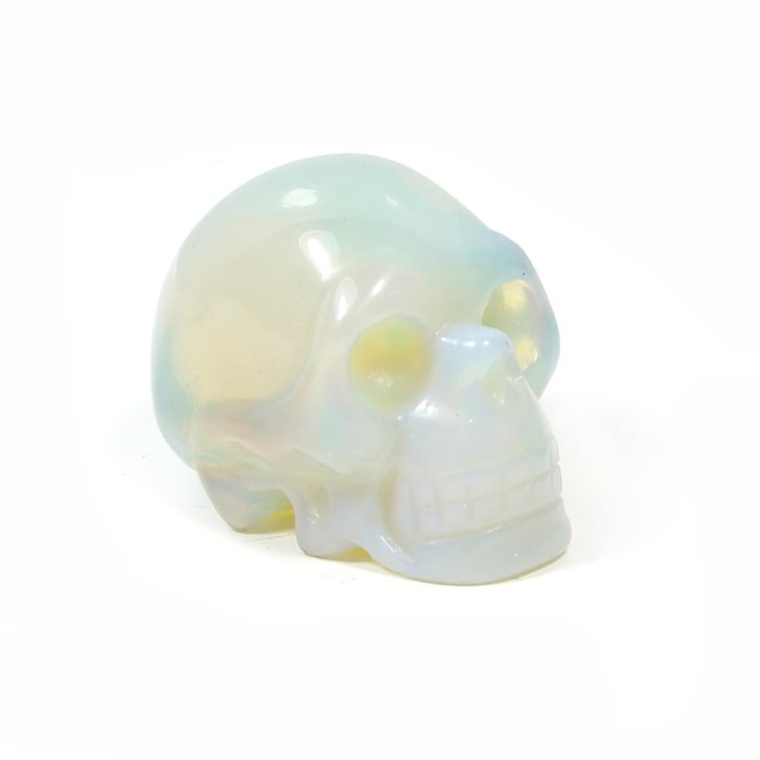 50mm Opalite (syn) Skull (1pc)
