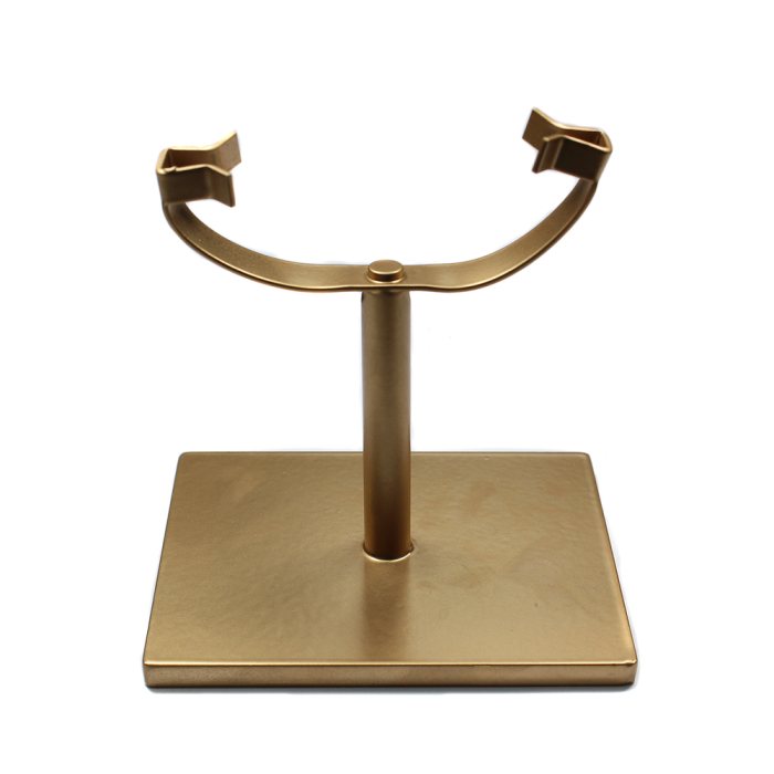 Gold Coloured Metal Slice Stand (1pc) NFD