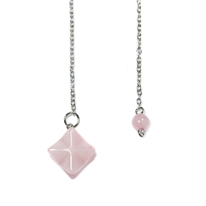 Rose Quartz Merkabah Pendulum (1pc) NETT