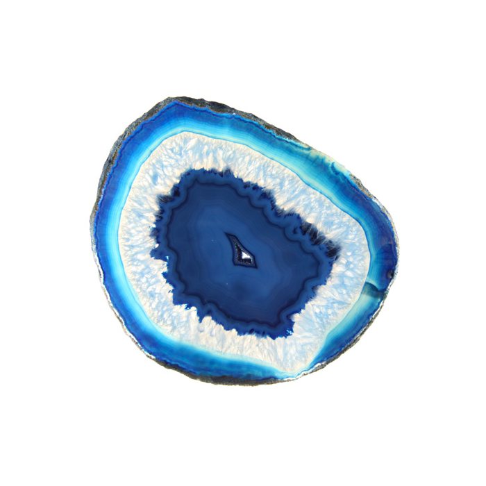 A8 Agate Slice Blue (6" to 7") NETT