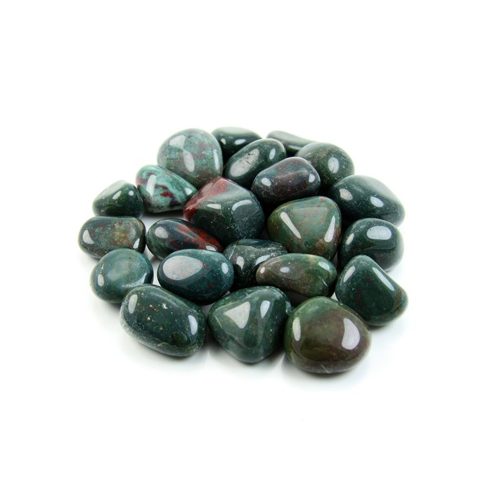 Bloodstone 20-30mm Medium Tumble (250g) NETT