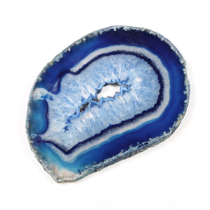 A5 Agate Slice Blue (4" to 5") NETT