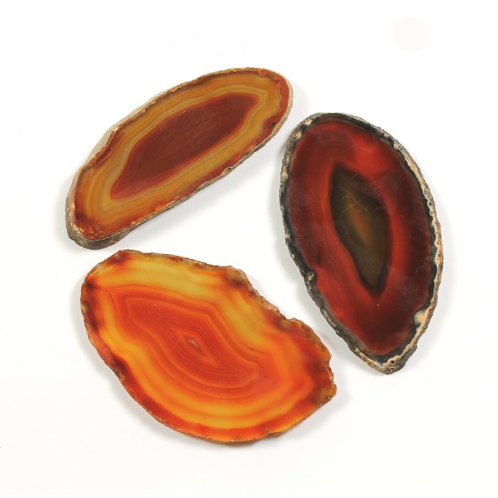 A00 Agate Slice Red (up to 2") (10pc) NETT