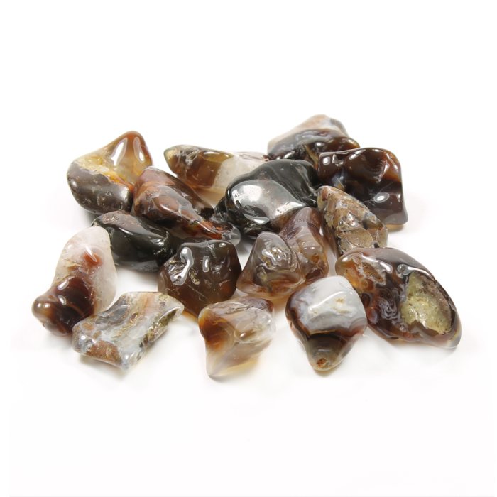 Fire Agate Mexico (50g) 20-30mm Med Tumbled NETT