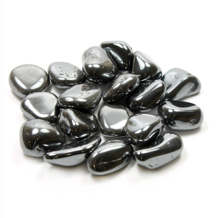 Natural Hematite Medium Tumblestones, 20-30mm, Brazil (250g) NETT