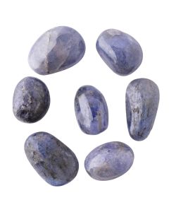 Tanzanite Tumblestone, 3g/pc, Tanzania (25g) NETT