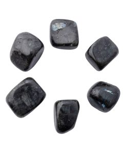 Larvikite Medium Tumblestone 20-30mm, India (100g) NETT