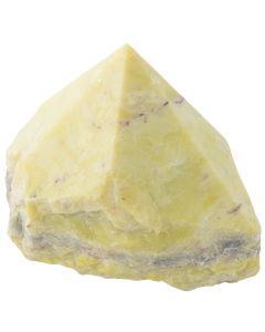 Serpentine Top Polished Point 100-200g, India (1pc) NETT