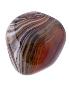 Striped Agate Galet 30-40mm, China (1pc) NETT