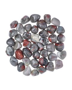 Bloodstone Tumblestone, India 20-40mm (KGs) NETT