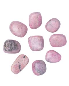 Rhodonite Medium Tumblestone 20-30mm, Peru (100g) NETT