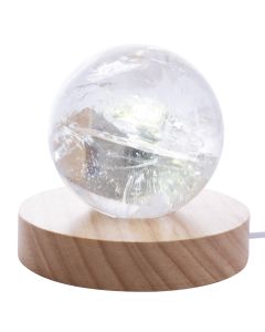 Polished Rock Crystal 75mm AAA Grade Sphere, Brazil (0.595kg) SPECIAL