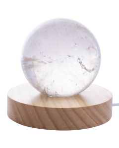 Polished Rock Crystal 75mm AAA Grade Sphere, Brazil (0.611kg) SPECIAL