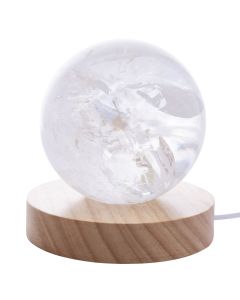 Polished Rock Crystal 86mm AAA Grade Sphere, Brazil (0.928kg) SPECIAL