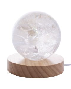 Polished Rock Crystal 86mm AAA Grade Sphere, Brazil (0.896kg) SPECIAL