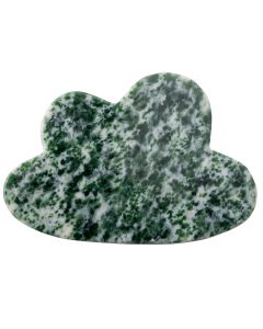 Green Snake Jade 50mm Cloud (1pc) NETT