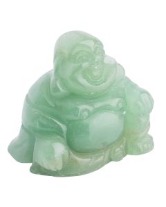 Green Aventurine Buddha, 28x30mm (1pc) NETT