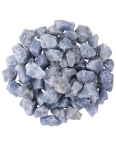 Blue Calcite Mexico 0.5-1.5" (1KG, approx. 77pcs) NETT