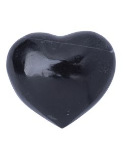 Black Onyx Puff Heart 4.5x4x2cm (1pc) NETT