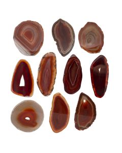 A2 Agate Slice Red (2" to 2.5") (10pcs) NETT