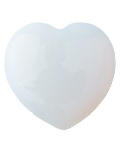 Opalite (Synthetic) Heart 40x40x12mm (1 Piece) NETT