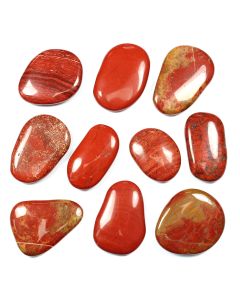 Red Jasper Smooth Stone 1-2" (10 Piece) NETT