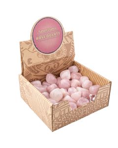 Rose Quartz Tumblestone Retail Box (50pcs) NETT
