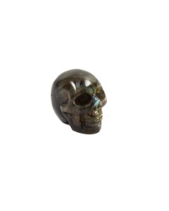 Labradorite Skull Carving (1.5") (1 Piece) SPECIAL
