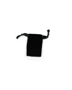 Black Velvet Drawstring Bag 40x60mm (10pcs) NETT