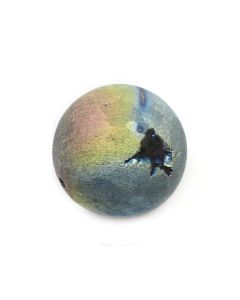 Saharan Rainbow Titanium Aura Druzy 30mm Sphere (1 Piece) NETT