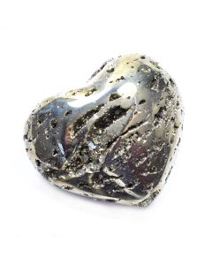 Pyrite Heart 7-8cm Peru (1 Piece)